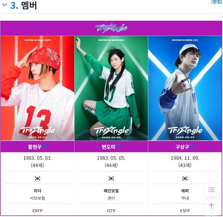 Kang Dong Won, Uhm Tae Goo, Park Ji Hyun Form Co-Ed Group