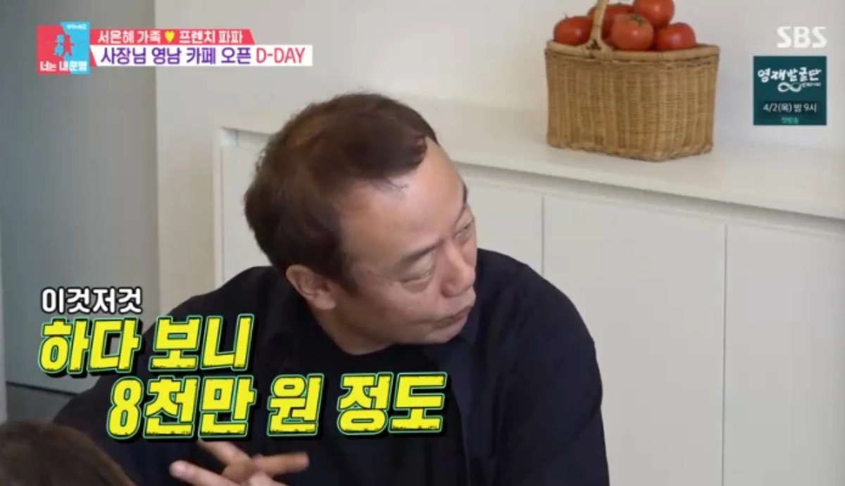 Seo Eun Hye, Cho Young Nam Cafe 80 Million Won Scandal