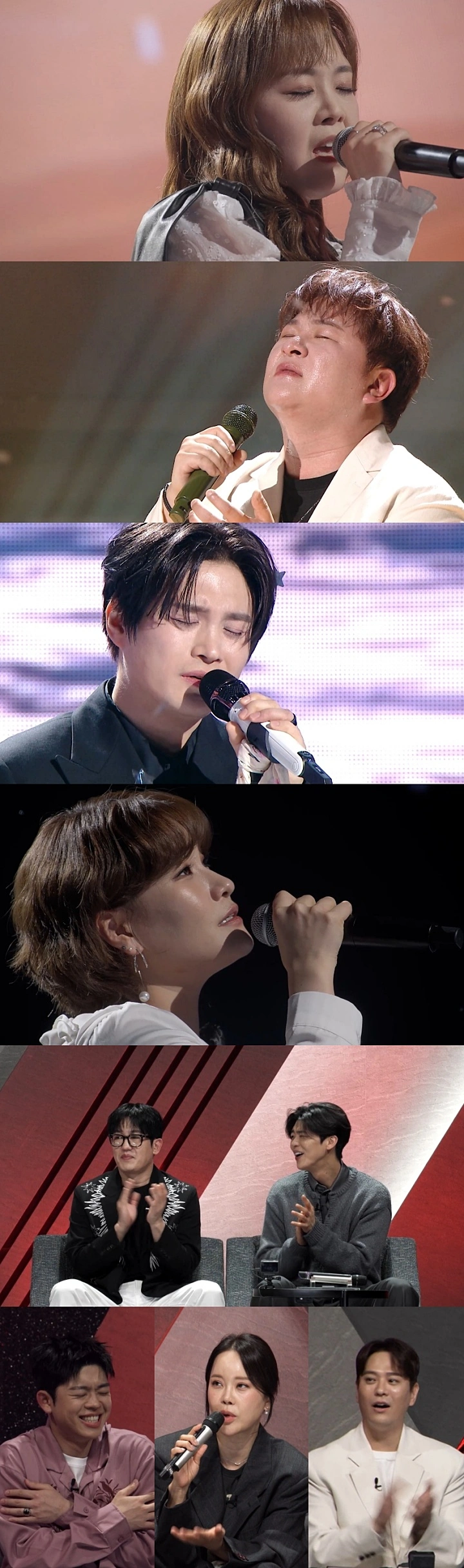 Korean Singers Sonnet Son, Lee Yejun, Huh Gak, Kim Kitae Face Off