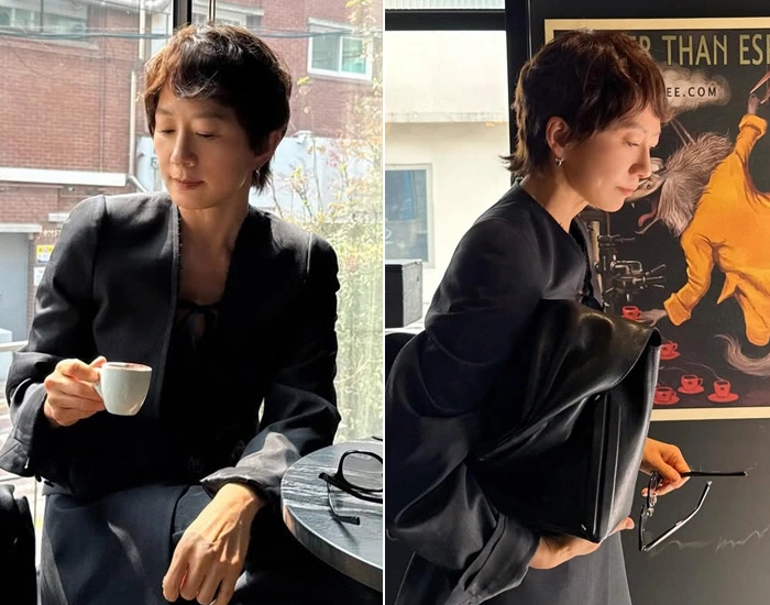 Kim Hee Ae's Bold New Short Haircut