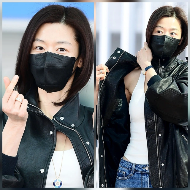 전지현, 복싱으로 완성한 탄탄 라인