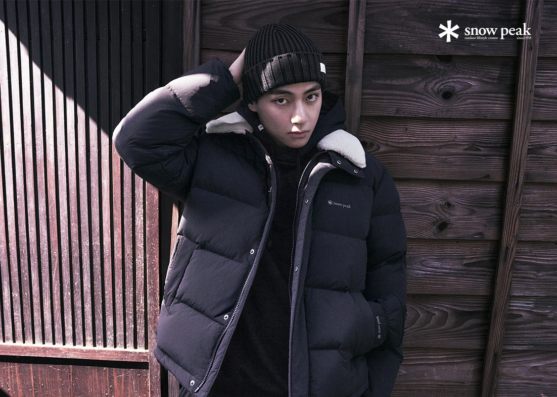 방탄소년단 뷔, 스노우피크 화보