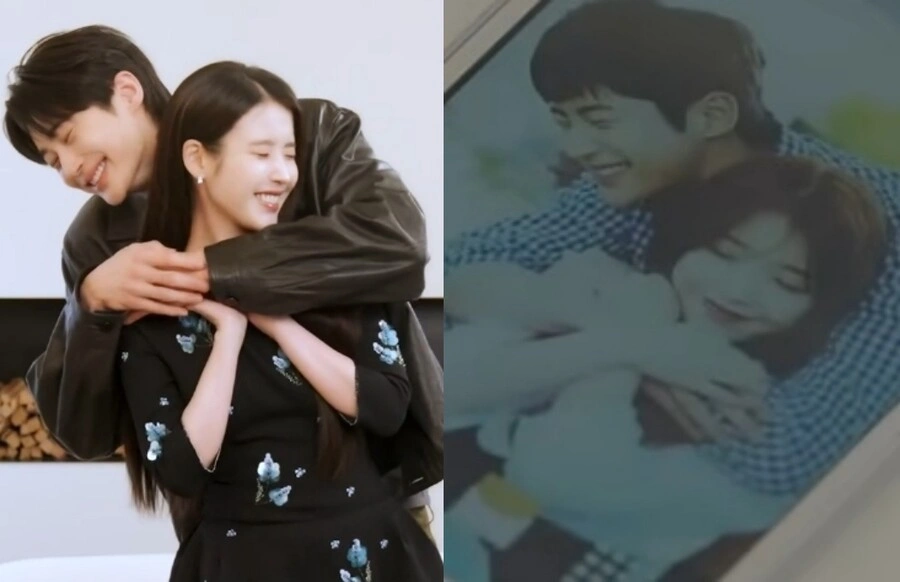 IU & Byun Woo Seok's 10-Year-Old Couple Photo Surfaces