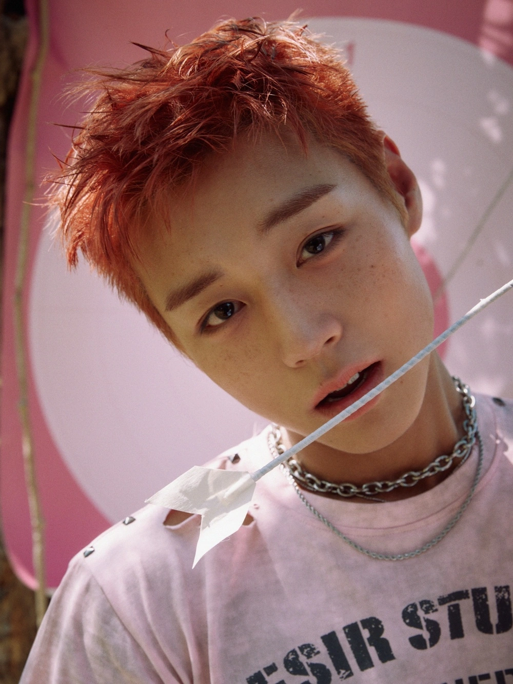 박지훈, 오렌지 머리 변신