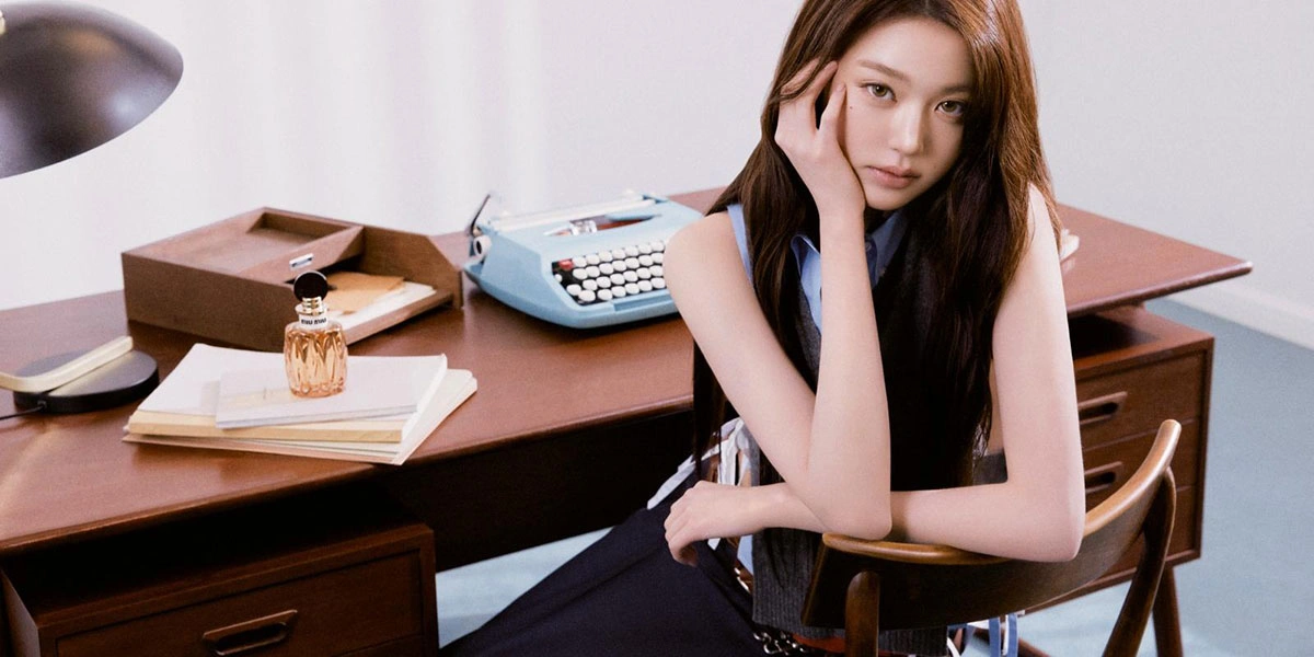 IVE Wonyoung's Miu Miu Photoshoot Revealed