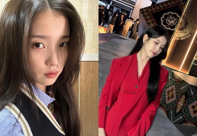 아이유, 대군부인 교복 소화