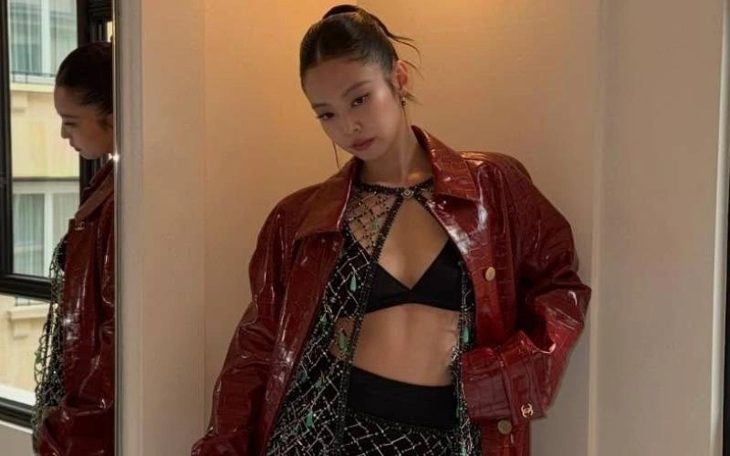 Jennie's 2026 Paris Fashion Week Hair