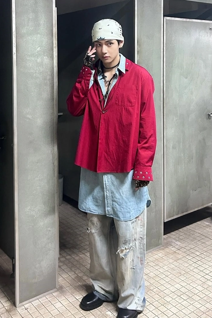 BTS V、ヒゲダンス披露