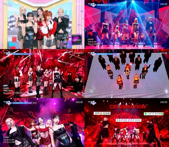 LE SSERAFIM's Captivating Stage Performance Goes Viral