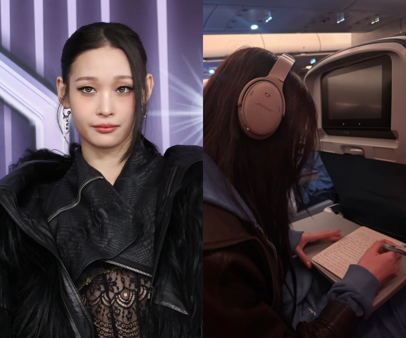 Shinsegae Heiress Annie Studies Economy Class