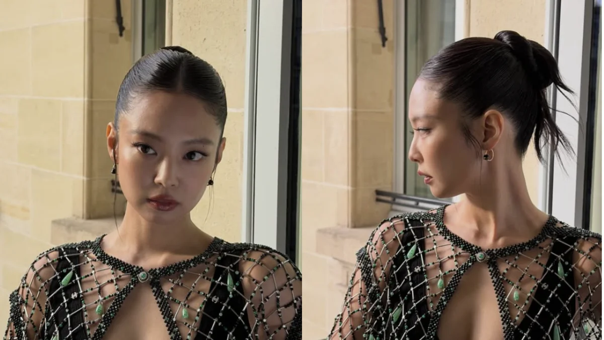 Jennie, Chanel Show Slick Bun Perfection