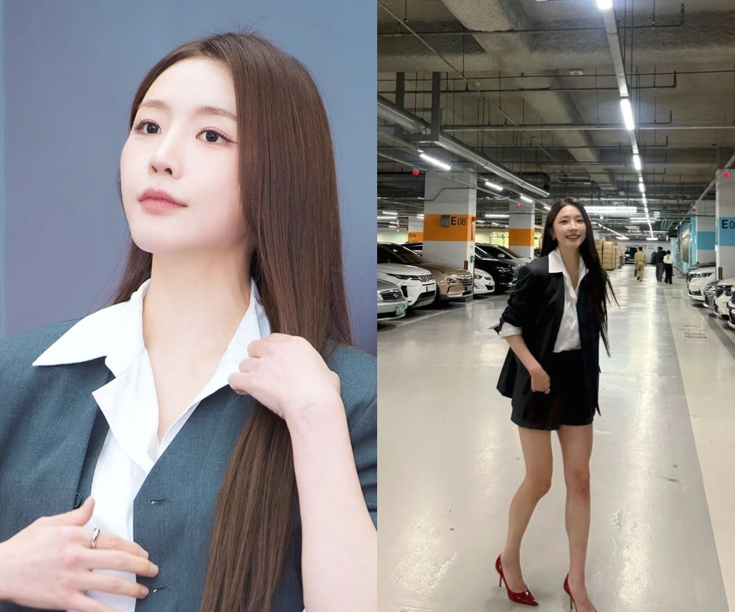 성해은, 20kg 감량 뼈말라 각선미