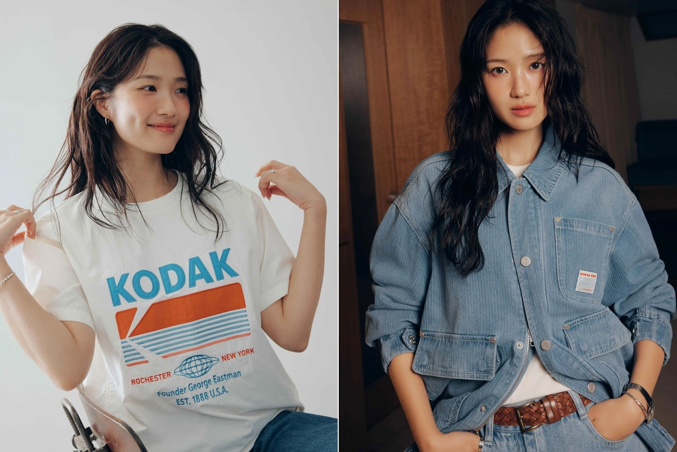 Kodak Apparel Campaign Stars K-Drama Actress Kim Hye-yoon