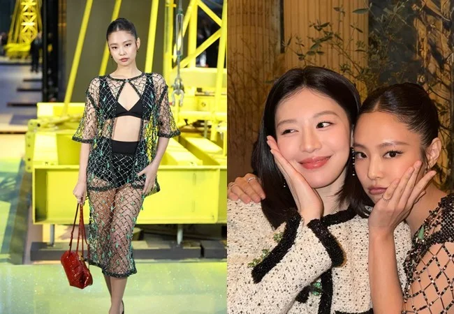 Jennie Chanel Paris Mesh See-through