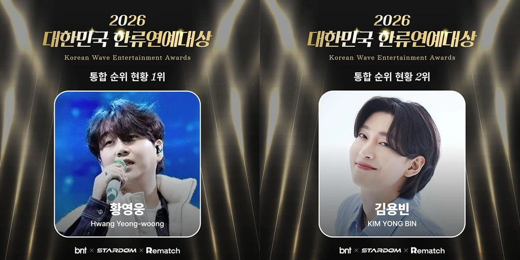 ファン・ヨンウン1位、キム・ヨンビンが追撃