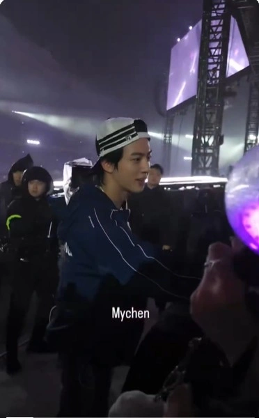 BTS Jin's Rainy Busan Concert