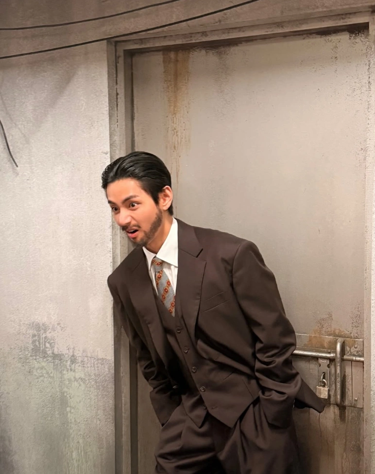 BTS V、ヒゲダンス披露