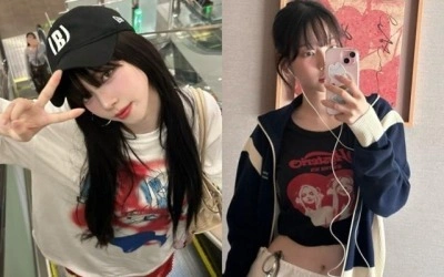 IVEレイ、夏コーデにバーミューダパンツ