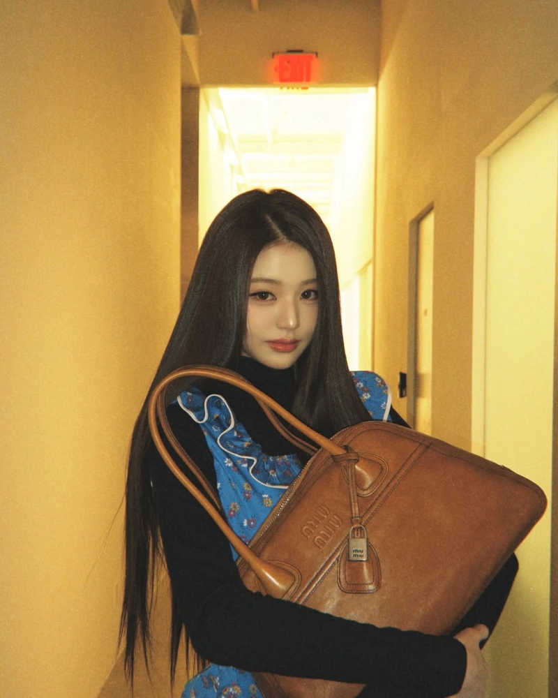 IVE Wonyoung's Miu Miu Photoshoot Revealed