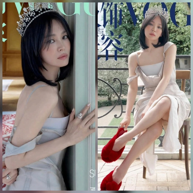 Song Hye Kyo's Short Hair Crown