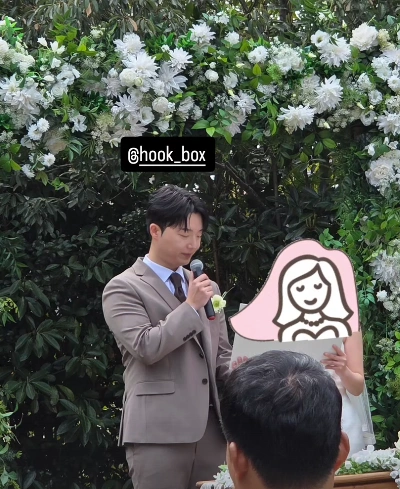 24期クァンス、済州島で結婚式