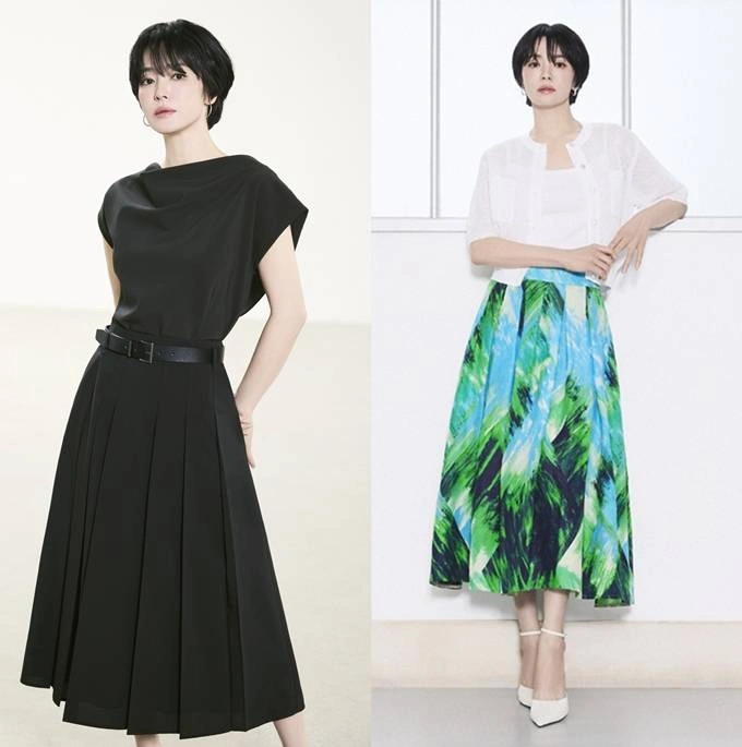 Song Hye Kyo's elegant beauty in new MISSHA photoshoot