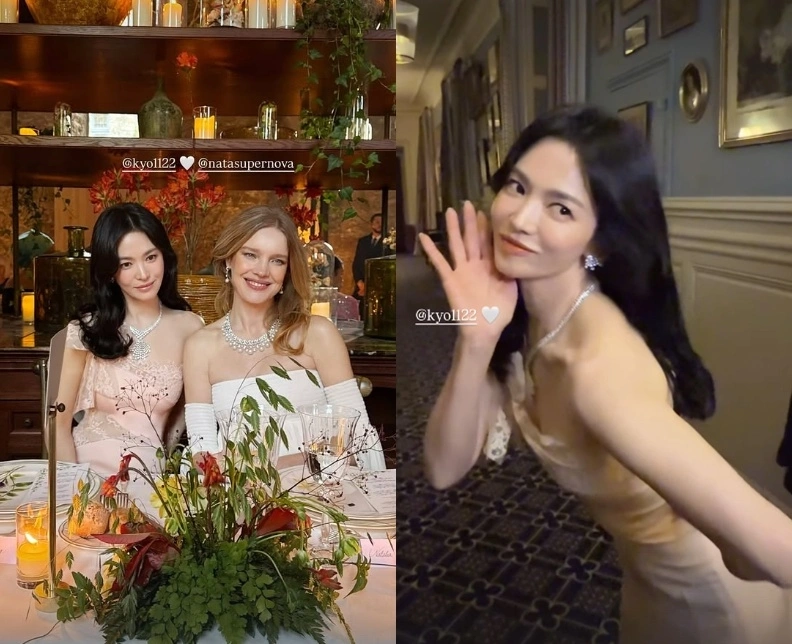 송혜교, 소피 마르소 국보급 미모