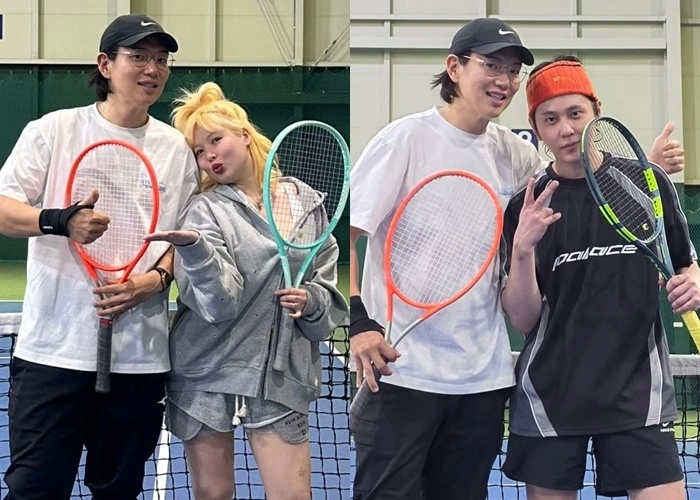 HyunA, Yong Junhyung Tennis Couple Update