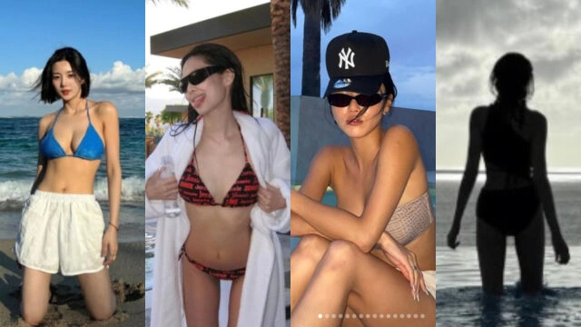 Jennie's Sunkissed Beach Bikini Photos Go Viral