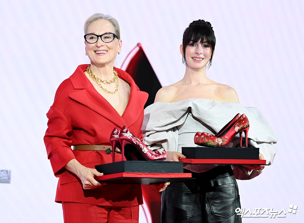 メリル・ストリープ、アン・ハサウェイ、コ・ヒョンジョンが対面