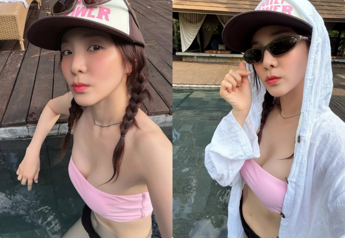 サンダラ・パク、39kgでもビキニ姿でボリューム感