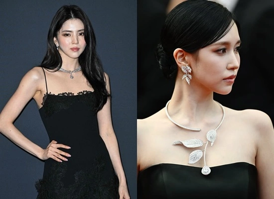 キム・ゴウン、シースルー黒コーデ