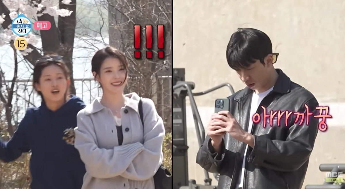 IU Appears on 'I Live Alone' for Male Friend
