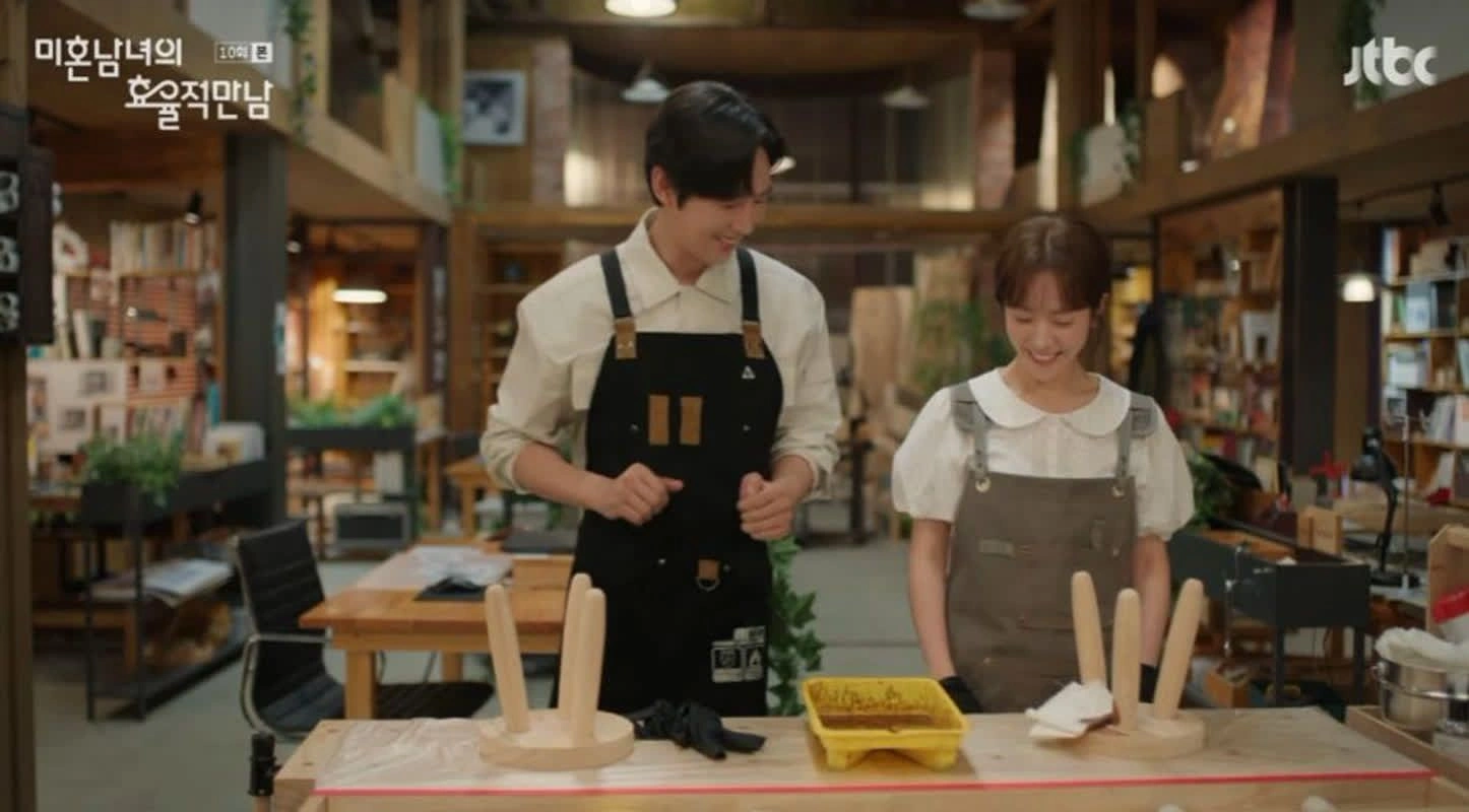 한지민 박성훈 1박2일 여행