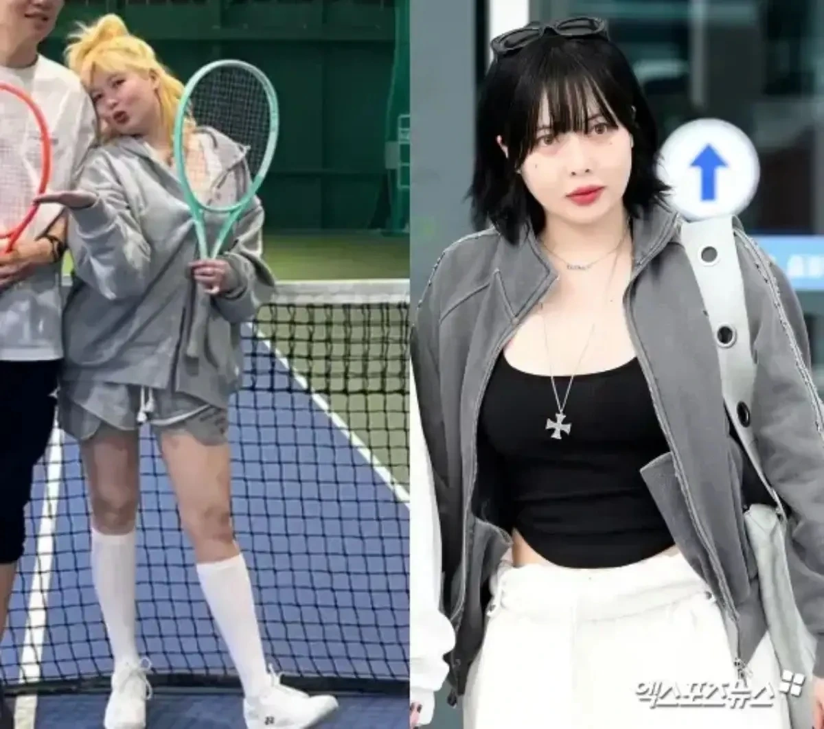 현아 용준형, 테니스 부부 근황