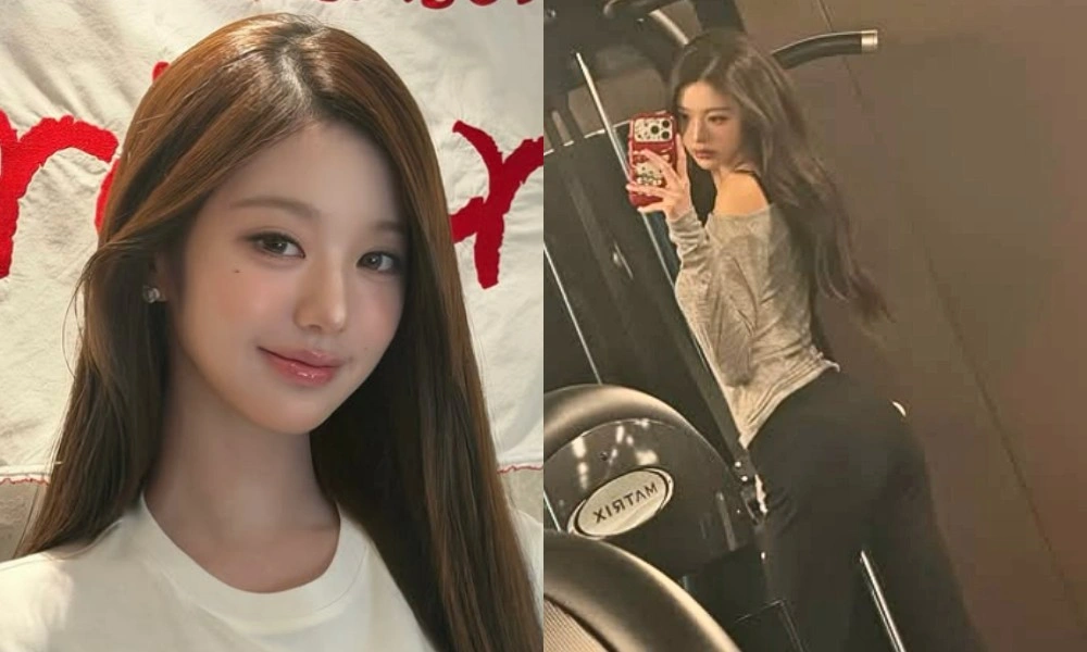 장원영 오프숄더 압도적 비주얼