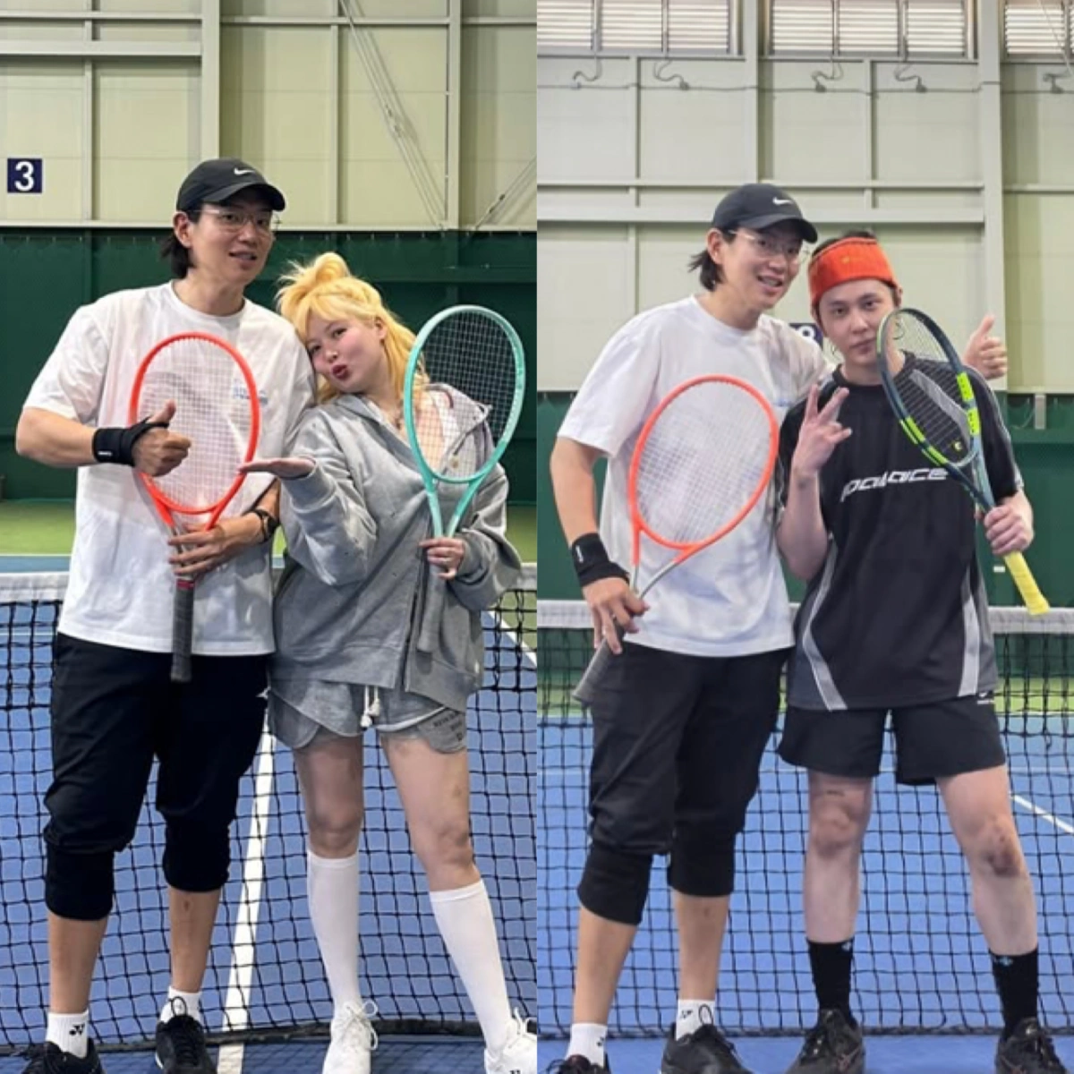 현아 용준형, 테니스 부부 근황