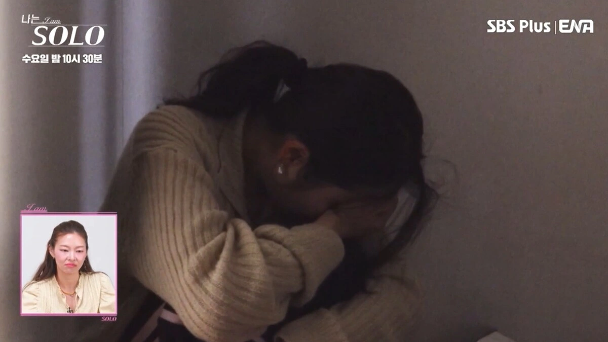 나는솔로 순자, 위경련 병원行
