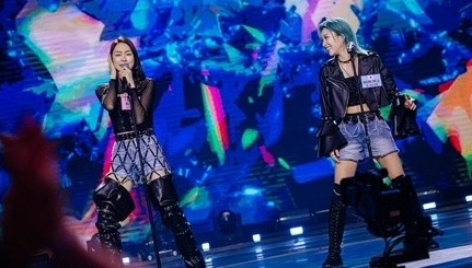 한일가왕전, 동시간대 1위 시청률