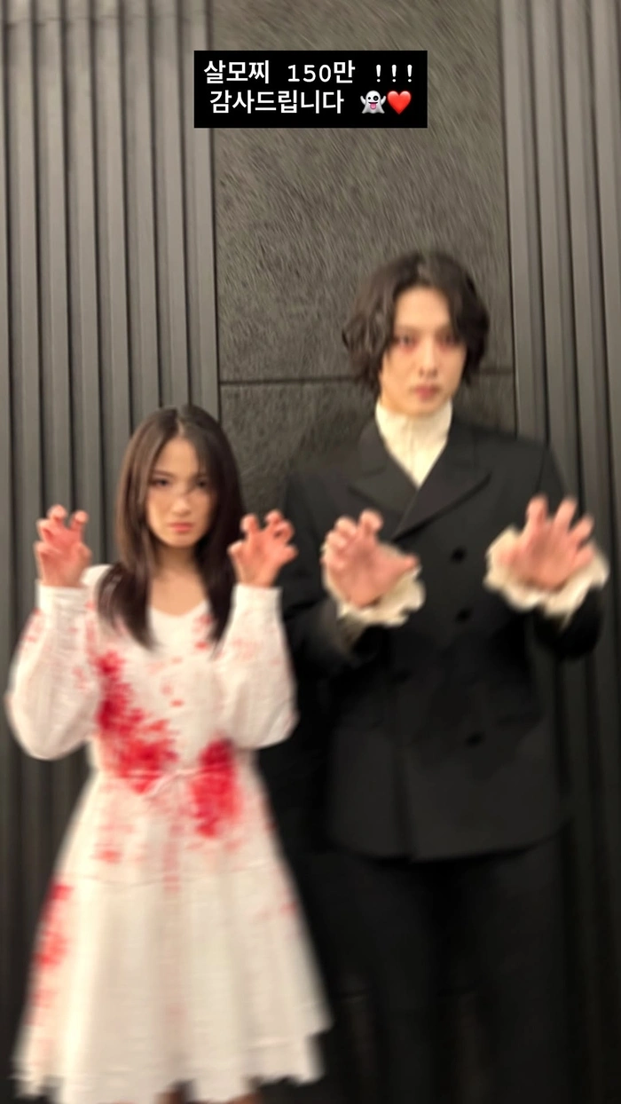 韓国ドラマ俳優イ・ジョンウォン＆キム・ヘユン、150万感謝