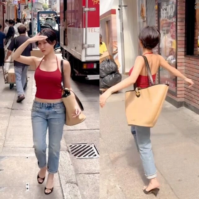 ファサ、香港で鍛えた美ボディ披露