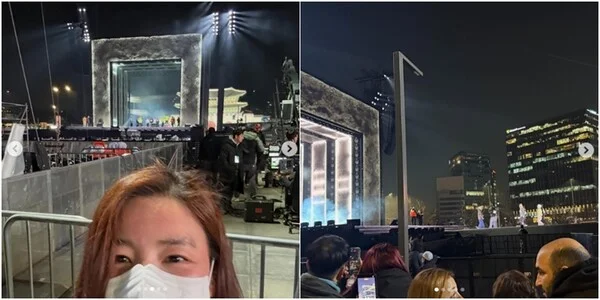 キム・ギュリ、BTS 景福宮リハーサル