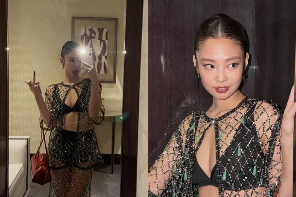 Jennie's 2026 Paris Fashion Week Hair