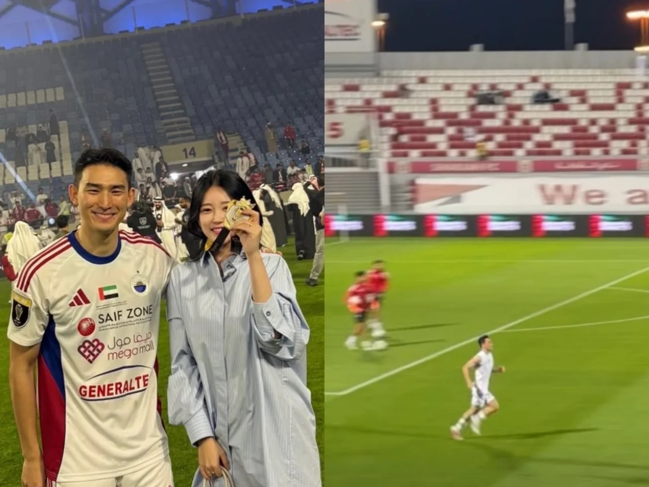 T-ara's Soyeon cheers on husband in Dubai