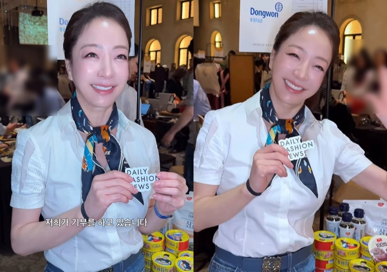 ノ·ヒョンジョン、バザーでも変わらぬ美貌