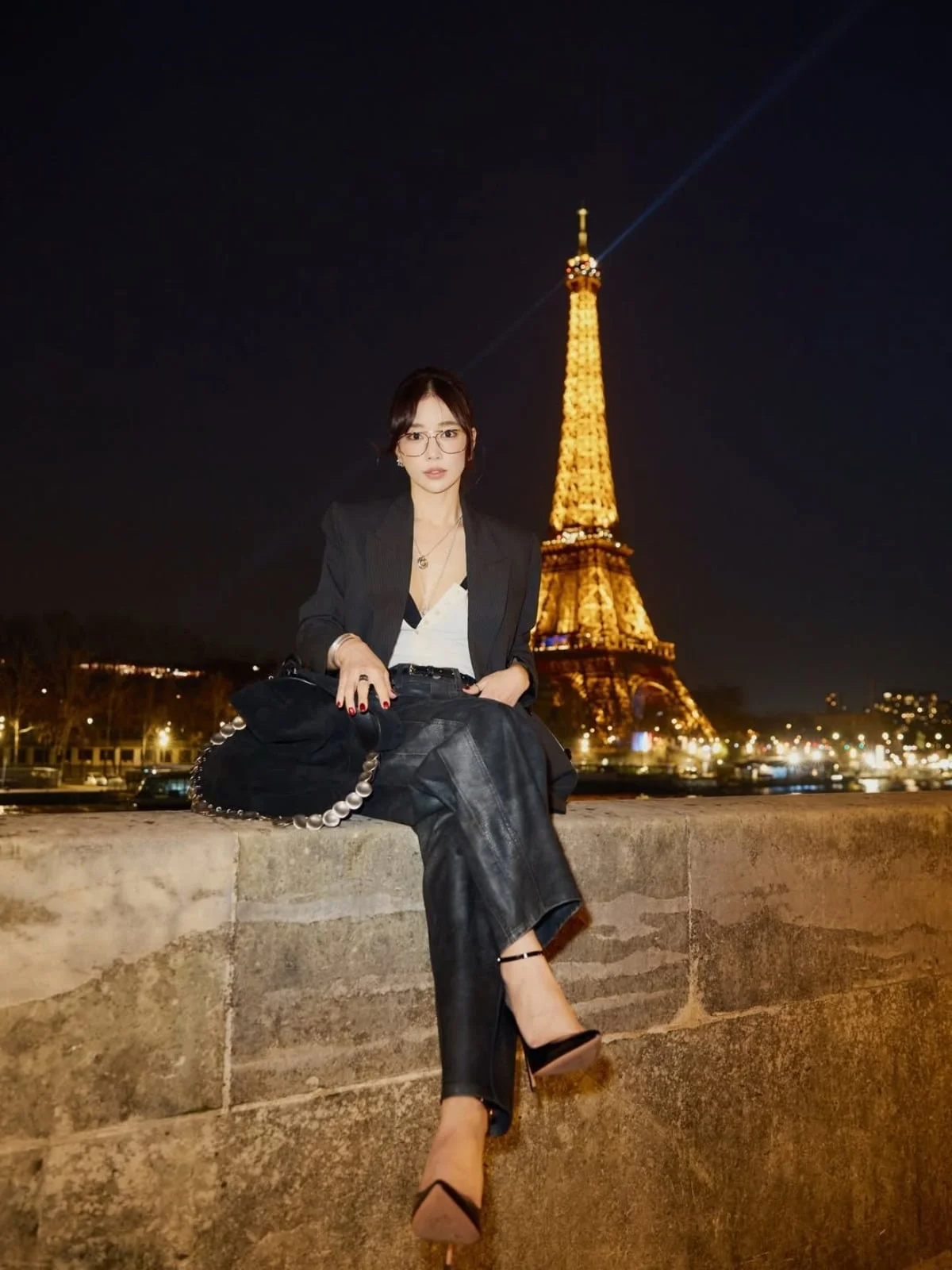 43-year-old Ki Eun-se, Eiffel Tower goddess beauty