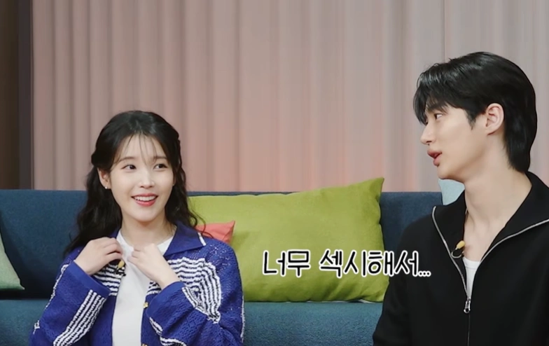 IU & Byun Woo-seok Kiss Scene Behind-the-Scenes