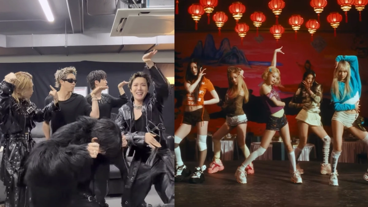 BTS V Joins ILLIT 'Magnetic' Dance Challenge