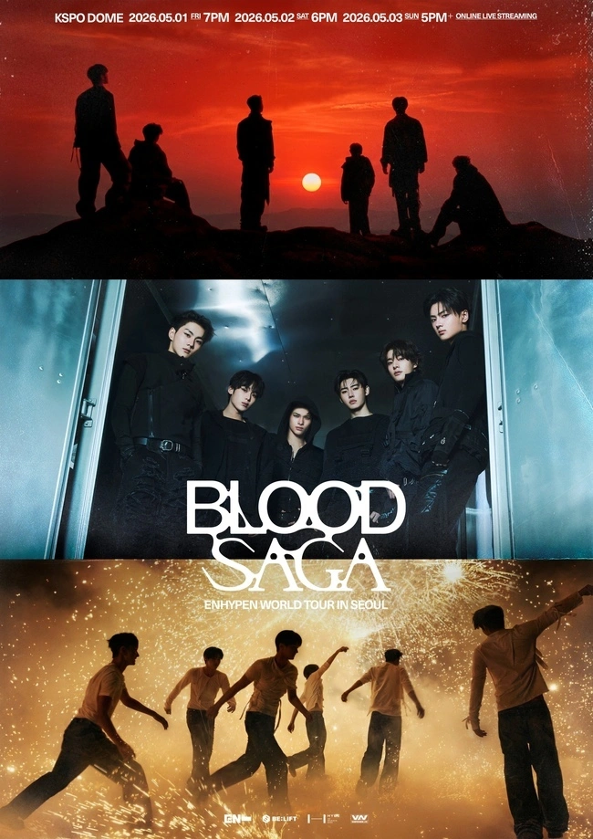 ENHYPEN World Tour BLOOD SAGA: K-Pop Sensation